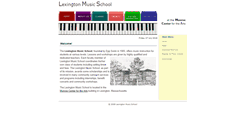 Desktop Screenshot of lexingtonmusicschool.com