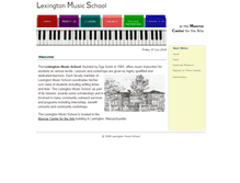 Tablet Screenshot of lexingtonmusicschool.com